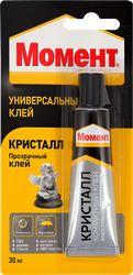 Клей контактный МОМЕНТ Кристалл Арт. 422974, 30мл, крупный план