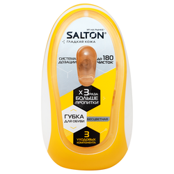 Губка для обуви из гладкой кожи SALTON с дозатором, бесцветный, картинка