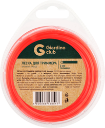 Леска для триммера GIARDINO CLUB d=2мм 15м, нейлон, Арт. TR0120/AODE-002, картинка