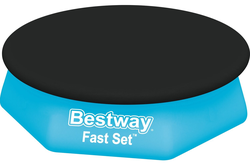 Тент для бассейна с надувным бортом BESTWAY Flowclear 244см, Арт. 58032, крупный план