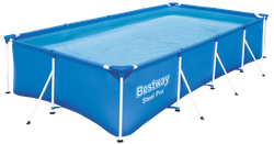 Бассейн каркасный BESTWAY Steel Pro 5700л 400х211х81см, с фильтром-
насосом, Арт. 56424, детальное фото