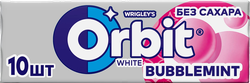 Жевательная резинка ORBIT Белоснежный Bubblemint, 13,6г, вид
