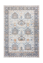 Ковёр ALAMO 31850A-CRE-GRY, 80х150 см, фото