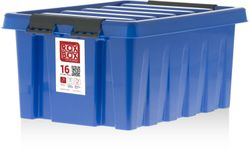Контейнер ROX BOX с крышкой, 40х30х19см, пластик, прозрачный, полипропилен, 16л, Арт. 016-00.07, детальное фото