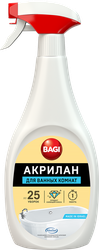 Средство для чистки ванной комнаты BAGI Акрилан, 400мл, фото