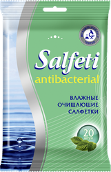Салфетки влажные SALFETI антибактериальные, 20шт, фотография