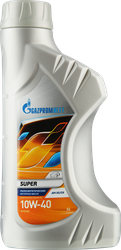 Масло моторное GAZPROMNEFT Super 10W-40 API SG/CD полусинтетическое, 1л, фотография