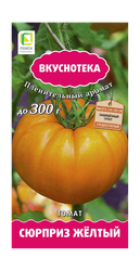 Семена ПОИСК Томат Сюрприз желтый, крупный план