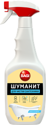 Спрей для чистки сантехники BAGI Шуманит, 500мл, изображение