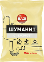 Средство от засоров BAGI Шуманит гранулированное, 70г, детальное фото