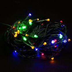Гирлянда SNOWHOUSE наружная LED, 10м, разно, 8 реж, изображение