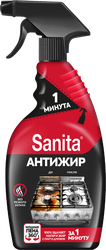 Средство для чистки кухни SANITA 1 минута, 500мл, вид