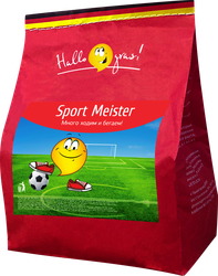 Трава газонная HALLO GRASS Sport meister gras, 1кг, детальное фото