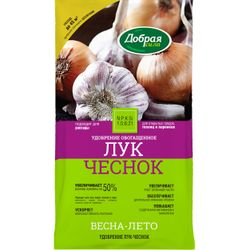 Удобрение ДОБРАЯ СИЛА Лук-Чеснок д/открытого грунта, детальное фото