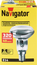 Лампа накаливания NAVIGATOR 94 319 NI-R50-40-230-E14-FR, вид