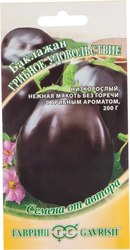 Баклажан Грибное удовольствие 0,1 г автор., изображение