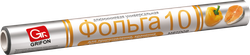 Фольга алюминиевая GRIFON 12мкм 29см Арт. 500-011, 10м, вид