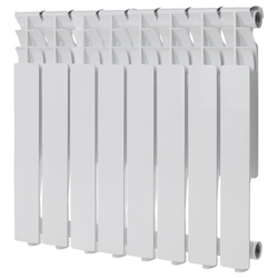 Радиатор алюминиевый литой OASIS ECO 500/80/8, крупный план