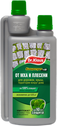 Инсектоакарицид от мха, плесневых грибов и лишайников DR.KLAUS Арт. DK07310011, 250мл, крупный план
