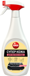 Средство для чистки и ухода за изделиями из натуральной и искусственной кожи BAGI Супер Кожа, 400мл, детальное фото