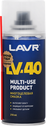 Смазка LAVR Многоцелевая Lv-40 Арт. 622199, 210мл, крупный план