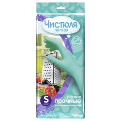 Перчатки хозяйственные ЧИСТЮЛЯ Легкая Арт. 610939, вид