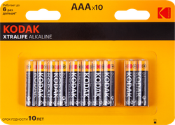 Батарейки KODAK Xtralife ААА, 10шт, изображение