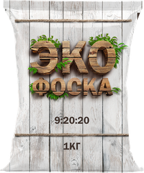 Удобрение азотно-фосфорно-калийное ЭКОФОСКА, Арт. НА142, 1кг, фото