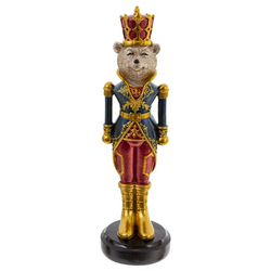 Фигурка декоративная Нордвест классика, "Солдатик‑медведь", 9×9×31см, детальное фото