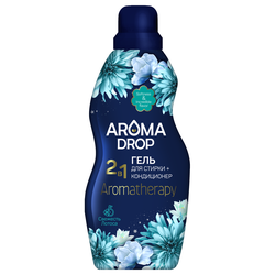 Гель для стирки AROMA DROP Aromatherapy Свежесть лотоса 2в1, 1л, фото