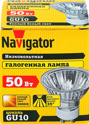 Лампа галогенная NAVIGATOR JCDRC 50W, GU10, 230V Арт. 94208, картинка