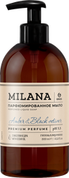 Жидкое мыло GRASS Milana&nbsp;Amber&Black Vetiver парфюмированное, 300мл, детальное фото