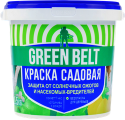 Краска садовая для деревьев GREEN BELT акриловая, Арт. 01-493, 1,5кг, картинка
