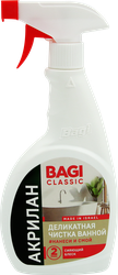 Средство для чистки ванн BAGI Classic Акрилан деликатное, 400мл, детальное фото