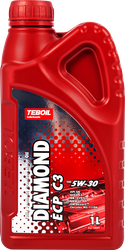 Масло моторное TEBOIL Diamond ECP C3 5W–30 синтетическое, Арт. 3453873, 1л, фото