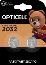 Батарейка OPTICELL Specialty 2032, Арт. 5060002, 2шт, фото