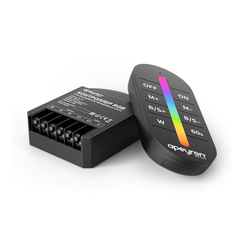 Контроллер APEYRON RGB 12В/24В, 288вт/576Вт, 3 канала, 24А, IP20, ПДУ RF сенсор, детальное фото