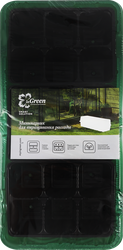 Мини-парник для рассады INGREEN 60см, на 18 ячеек, зеленый, Арт. ING60011F, вид