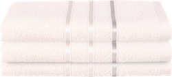 Полотенце махровое HOMECLUB Stripe 70х130см, цвет кремовый, Арт. HCS/70130/крем, детальное фото