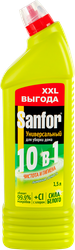 Средство чистящее SANFOR Универсал Лимонная свежесть, 1,5л, изображение
