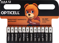 Батарейки OPTICELL Basic AAA, Арт. 5051011, 12шт, крупный план