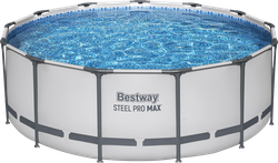 Бассейн каркасный BESTWAY Steel Pro Max 396x122см 12690л, с фильтром-насосом, Арт. 5618W, детальное фото