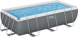 Бассейн каркасный BESTWAY 404x201x100см 6478л, с фильтром-насосом и лестницей, Арт. 56441, детальное фото