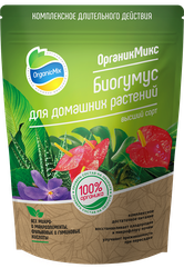 Удобрение для домашних растений ORGANICMIX Биогумус, 1,5л, картинка