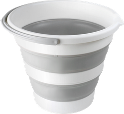 Ведро IDEA Флекс, складное, смоки, 10л, Арт. М 2413, изображение