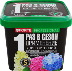 Удобрение для гортензий BONA FORTE с кремнием, 1л, крупный план