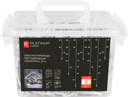 Электрогирлянда PLATINUM CHOICE Бахрома, 720LED, 25м, холодный белый, соединяемая, IP56, фотография