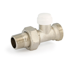 Вентиль обратный UNI-FITT НН 1/2" х 3/4" ЕК с разъёмным соединением, фото