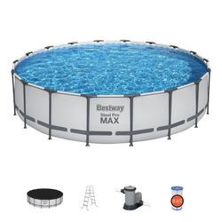 Бассейн каркасный BESTWAY Steel Pro Max 549х122см, круглый, Арт. 56462, картинка