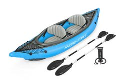 Байдарка надувная BESTWAY Cove Champion X2 Kayak 331х88см, 2 комплекта весел, ласты и ручной насос, Арт. 65131, фото